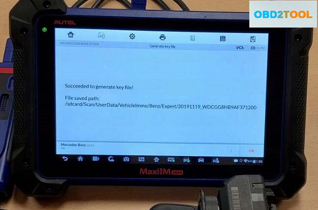 Autel-IM608-G-Box-Perform-All-Key-Lost-Programming-for-Benz-W207-19