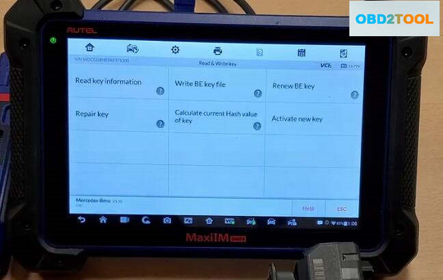 Autel-IM608-G-Box-Perform-All-Key-Lost-Programming-for-Benz-W207-22