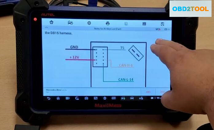 Autel-IM608-&-G-Box-Perform-All-Key-Lost-Programming-for-Benz-W207-8