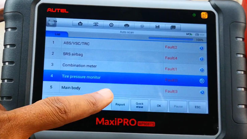 How-to-troubleshoot-the-problem-on-a-2008-Toyota-Sequoia-by-MaxiPRO-MP808TS-2
